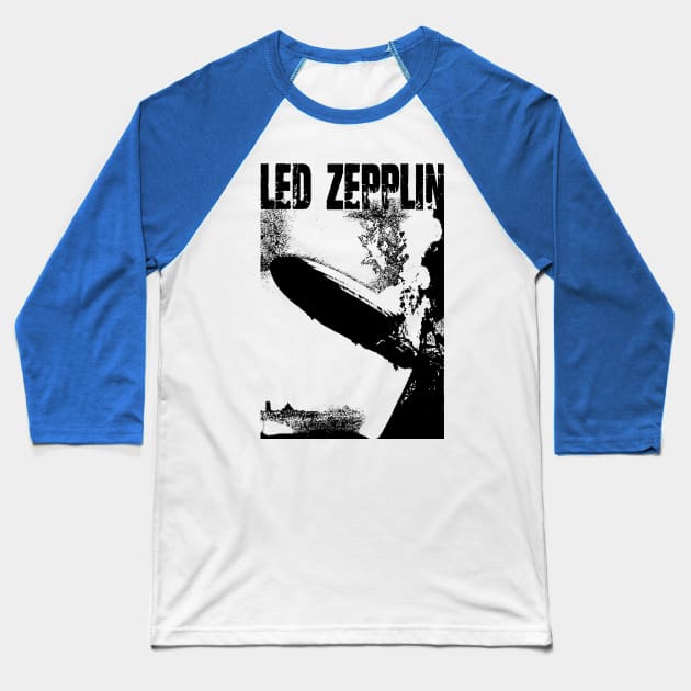 Vintage - Led Zepplin Baseball T-Shirt by SurePodcast